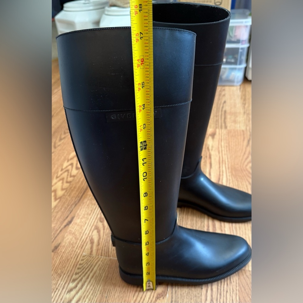 Givenchy Knee High Rain Boots 8.5/9 - Picture 11 of 16